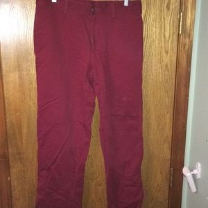 Red Men's pants size 32 x 30